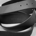 PELT TORO Explorer Men's Leather Belt in Charcoal