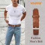 Leather Men's Belt for Casual or Business Wear