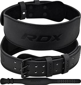 RDX Leather Weight Lifting Belt for Gym Workouts