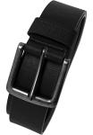 Urban Classics Black Faux Leather Belt, Unisex