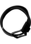 Urban Classics Black Faux Leather Belt, Unisex