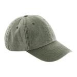 Olive Vintage Low Profile Beechfield Cap