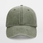Olive Vintage Low Profile Beechfield Cap