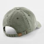 Olive Vintage Low Profile Beechfield Cap