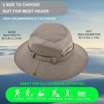Unisex Foldable Sun Hat with Breathable Mesh