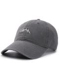 Men's Vintage Washed Cotton Baseball Cap - Grey