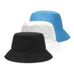 3-Pack Summer Bucket Hats for Sun Protection
