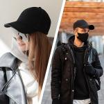 Unisex Adjustable Black Baseball Cap for All