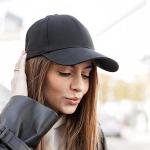 Unisex Adjustable Black Baseball Cap for All