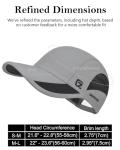 Quick Dry Cooling Baseball Cap for Outdoor Activity