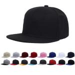 Trendy Black Adjustable Snapback Baseball Cap