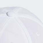 Adidas AEROREADY Six-Panel Baseball Cap, White