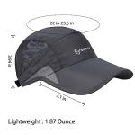 2 Pack Quick-Dry Men's Baseball Caps for Summer
