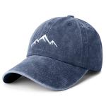 Men's Adjustable Vintage Baseball Cap - Navy