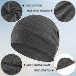 EINSKEY Unisex Skull Caps 2-Pack Cotton Beanies