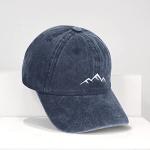 Men's Adjustable Vintage Baseball Cap - Navy