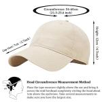 Unisex Adjustable Fly Baseball Cap - Beige