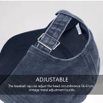 Men's Adjustable Vintage Baseball Cap - Navy