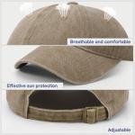 3 Pack Vintage Distressed Baseball Caps for Everyone