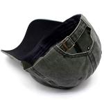 Vintage Distressed Army Green Baseball Cap