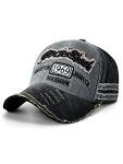 Men's Embroidered Distressed Vintage Baseball Cap