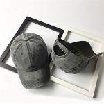 Vintage Distressed Army Green Baseball Cap