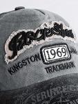 Men's Embroidered Distressed Vintage Baseball Cap