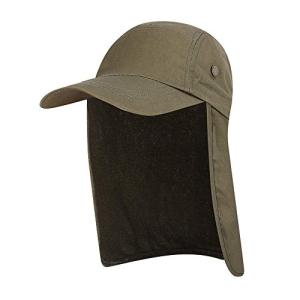 Green Safari Sun Hat with Ear & Neck Flap