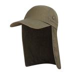Green Safari Sun Hat with Ear & Neck Flap