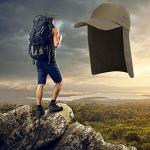 Green Safari Sun Hat with Ear & Neck Flap