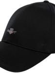 GANT High Shield Black Cotton Twill Cap