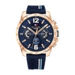 Tommy Hilfiger Men's Blue Dial Multifunction Watch