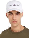 Tommy Hilfiger Men's White Baseball Cap, One Size