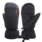 Waterproof Leather Ski Mittens for Men & Women
