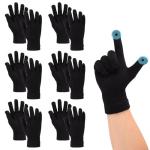 6 Pairs Touch Screen Thermal Winter Gloves
