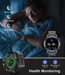 Men's Military Smart Watch with Bluetooth Call