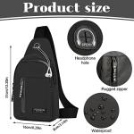 Yafe Anti-Theft Lightweight Shoulder Bag for Men