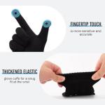 6 Pairs Touch Screen Thermal Winter Gloves