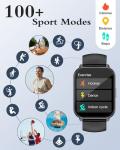 Smart Watch with Heart Rate and SpO2 Monitor