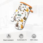 SiXsigma Heat Resistant Oven Mitts for Cooking