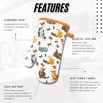 SiXsigma Heat Resistant Oven Mitts for Cooking