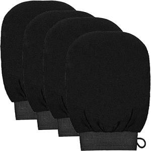 4-Pack Deep Exfoliating Scrub Gloves for All