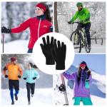6 Pairs Touch Screen Thermal Winter Gloves