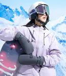 FAYHIJUN Waterproof Thermal Ski Mittens for Women