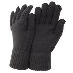 Mens Black Thermal Winter Gloves - One Size