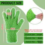 Reusable Microfiber Dusting Mitts for Home Cleaning