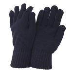 Mens Black Thermal Winter Gloves - One Size