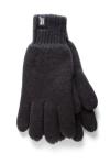 Heat Holders Men's Black Heatweaver Yarn Gloves
