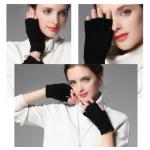 4 Pairs Black Fingerless Gloves for All Activities