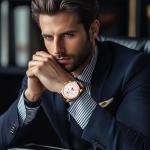 Stylish Waterproof Vintage Men's Chronograph Watch